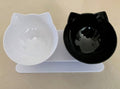 best New Inclined Food Cat Ear Oblique Mouth Transparent Single Pet Bowl 0 shop online at M2K Trends for