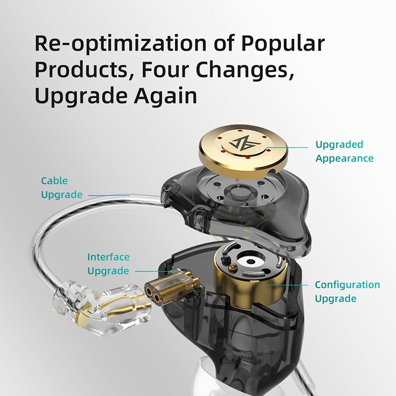 best New KZ EDX Pro Earphones Bass Earbuds In Ear Monitor Headphones Sport Noise Cancelling HIFI Headset Audio & Video shop online at M2K Trends for