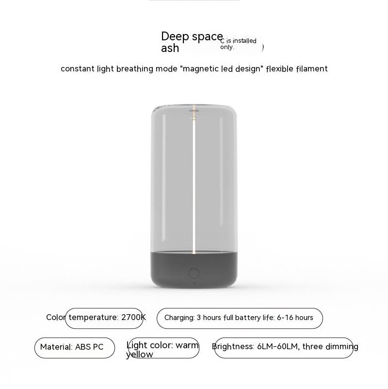 best New LED Camping Light Type-c Rechargeable Portable Night Light With High Transparency And Anti Drop Creative Atmosphere Light 0 shop online at M2K Trends for lights