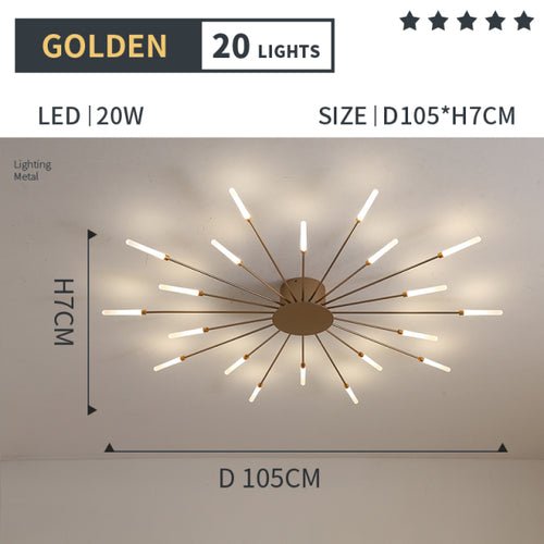 best New led Chandelier For Living Room Bedroom Home chandelier Modern Led Lighting shop online at M2K Trends for Ceiling Lights & Fans