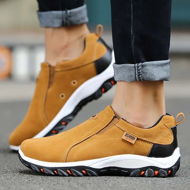 best New Men's Casual Sneakers Outdoor Light Slip on Walking Shoes for Men Loafers Breathable Flat Shoes Male Footwear Plus Size 48 shop online at M2K Trends for