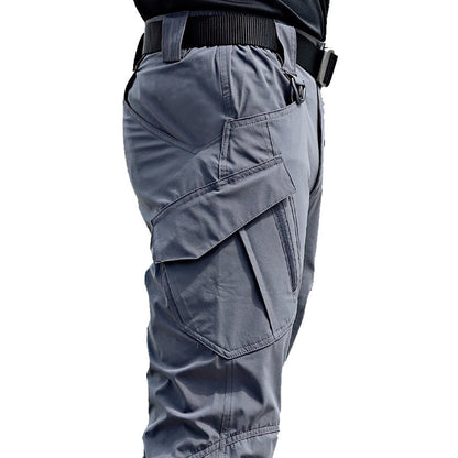 best New Mens Tactical Pants Multiple Pocket Elasticity Military Urban Commuter Tacitcal Trousers Men Slim Fat Cargo Pant 5XL 0 shop online at M2K Trends for mens pants