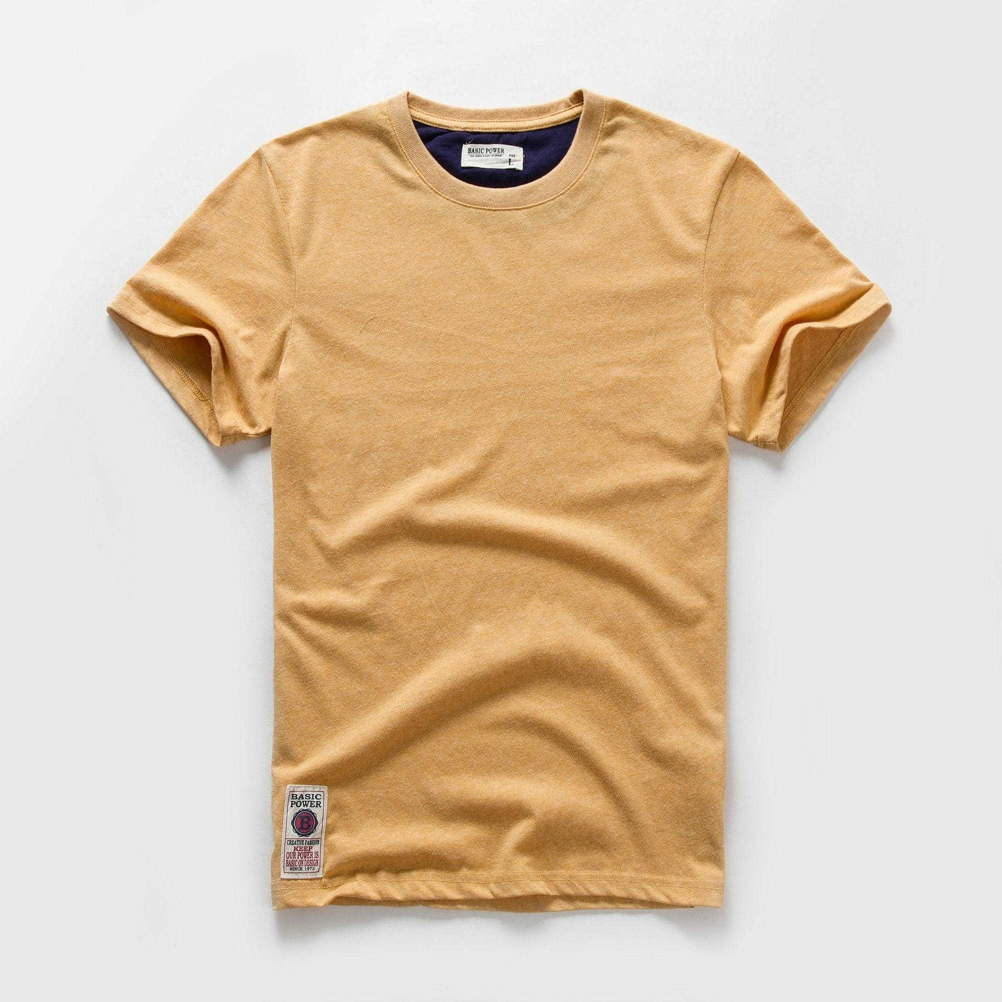 best New Summer Men's t-shirt Cotton Solid T shirt Men Causal O-neck Basic tshirt Male High Quality Classical tops 0 shop online at M2K Trends for