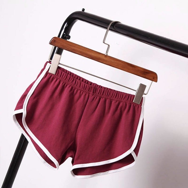 best New Summer Shorts Women Casual Shorts Workout Waistband Skinny Short 0 shop online at M2K Trends for