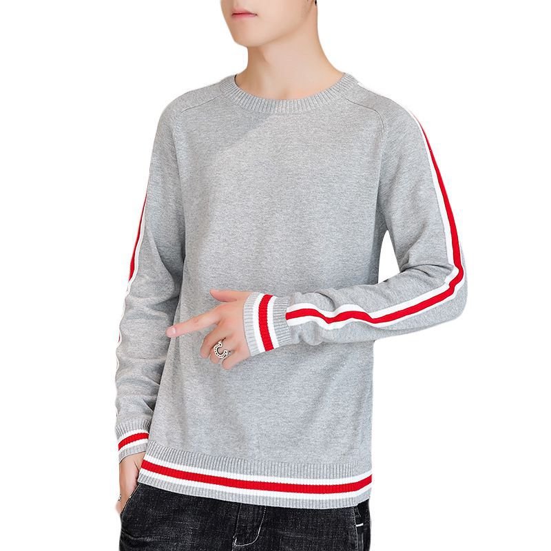 best New Sweater Men's Round Neck Sweater Casual All-Match Base Sweater 0 shop online at M2K Trends for