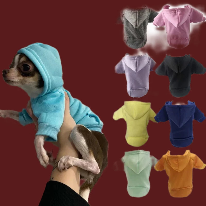 best New Winer Dog Clothes Pure Design Cat Dog Hoodie Autumn Winter Dog Coat Jacket Puppy Chihuahau Pet Apparel Ropa Perro Pug shop online at M2K Trends for