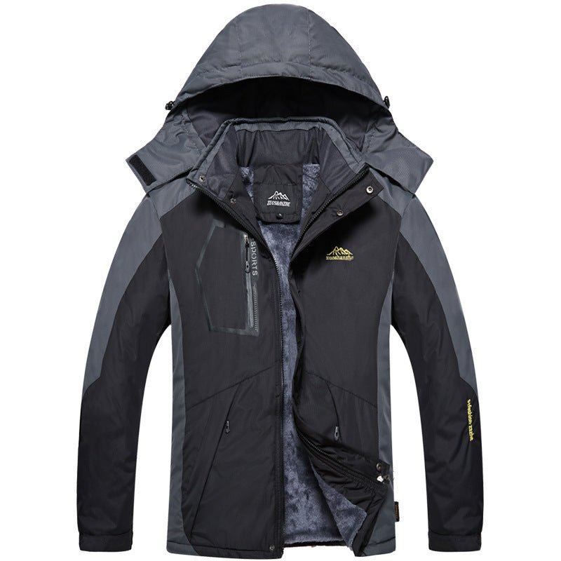 best New Winter Outdoor Stormsuit Men's Detachable Waterproof 0 shop online at M2K Trends for