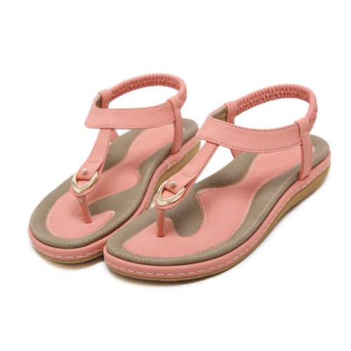 best New Women Sandals Flat Heel Summer Casual Flip Flops Single Ladies Footwear shop online at M2K Trends for Heels