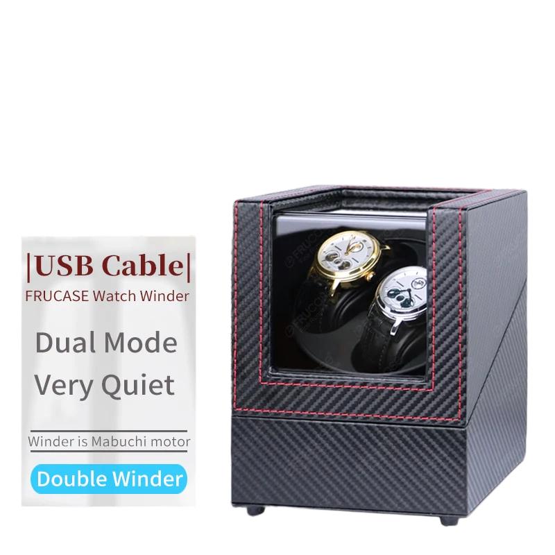 best [Newly Upgraded] FRUCASE PU Watch Winder for Automatic Watches Watch Box 1-0 / 2-0 Jewelry & Watches shop online at M2K Trends for