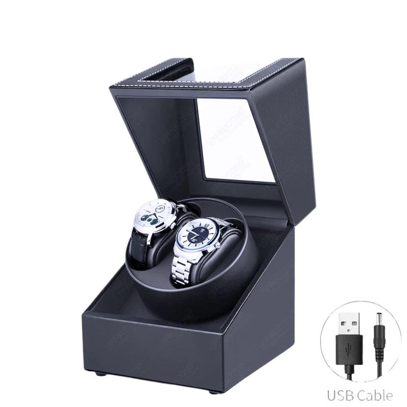 best [Newly Upgraded] FRUCASE PU Watch Winder for Automatic Watches Watch Box 1-0 / 2-0 Jewelry & Watches shop online at M2K Trends for