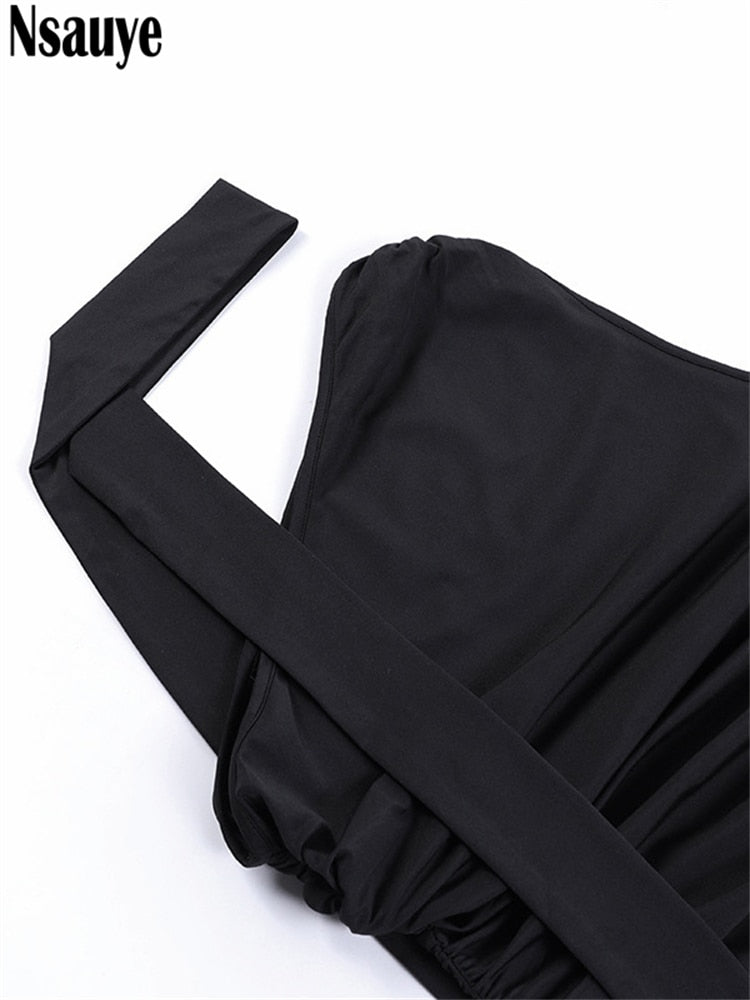 best Nsauye Backless Sexy Off Shoulder Halter Tank Tops Women Vintage Sleeveless Crop Top Y2K Clothes Club Female Casual Summer 2023 0 shop online at M2K Trends for