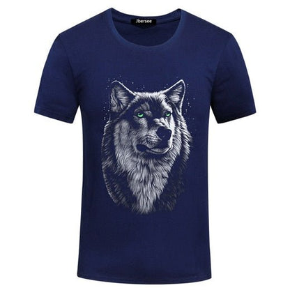 best One Piece Summer Men T-shirts Tee Shirt Cotton Casual Men Tshirt 5XL Short Sleeve 3D T Shirt for Men Wolf Men T-shirt homme shop online at M2K Trends for