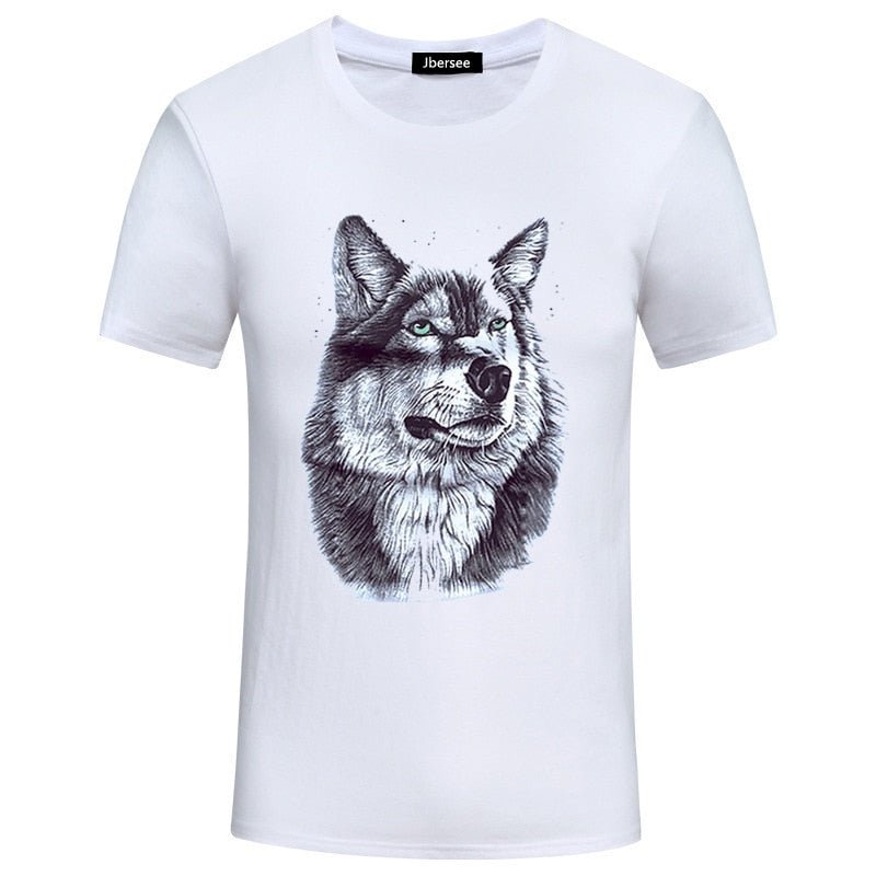 best One Piece Summer Men T-shirts Tee Shirt Cotton Casual Men Tshirt 5XL Short Sleeve 3D T Shirt for Men Wolf Men T-shirt homme shop online at M2K Trends for