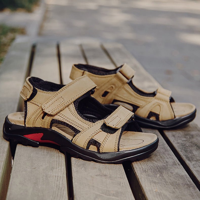 best Outdoor Sandals Beach Leather Roman Sandals 0 shop online at M2K Trends for