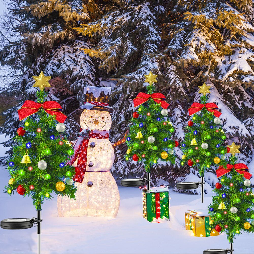 best Outdoor Solar Christmas Tree Ground Lighting Festival 0 shop online at M2K Trends for