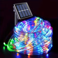 best Outdoor Solar Tube Rope Led Light Garden Christmas Decoration 22m/12m Xmas Wedding Garland WaterProof String Light Fairy Strip shop online at M2K Trends for