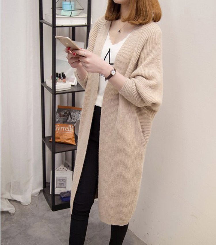 best Oversized Sweater Bat Sleeve Sweater Cardigan 0 shop online at M2K Trends for