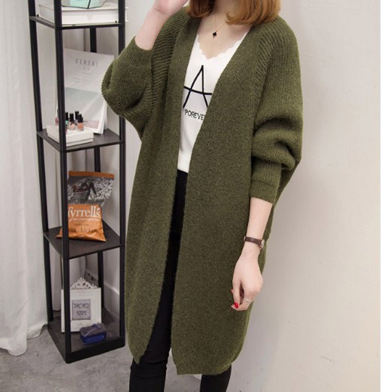 best Oversized Sweater Bat Sleeve Sweater Cardigan 0 shop online at M2K Trends for