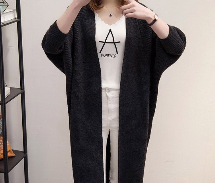 best Oversized Sweater Bat Sleeve Sweater Cardigan 0 shop online at M2K Trends for
