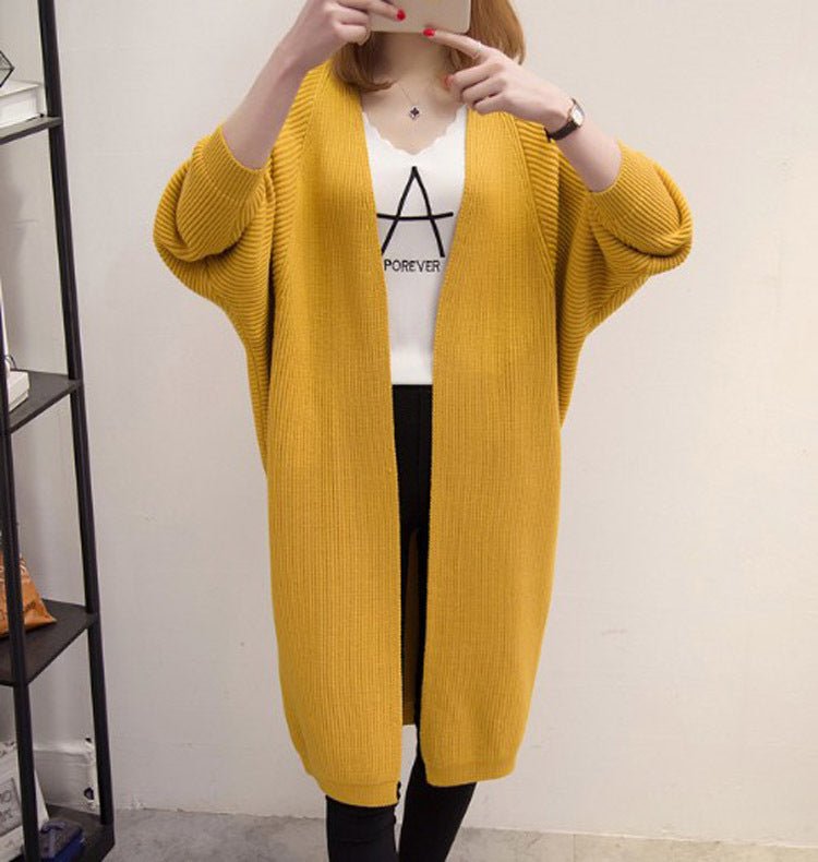 best Oversized Sweater Bat Sleeve Sweater Cardigan 0 shop online at M2K Trends for