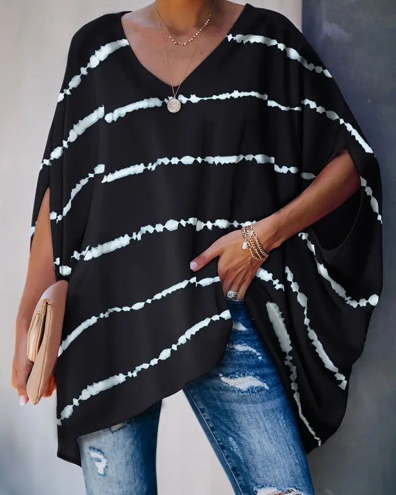 best Oversized T-Shirts For Women Fashion Blouse 2022 Batwingsleeve Tshirt Female Print Tees Large Size Y2k Clothing Loose Casual Top shop online at M2K Trends for
