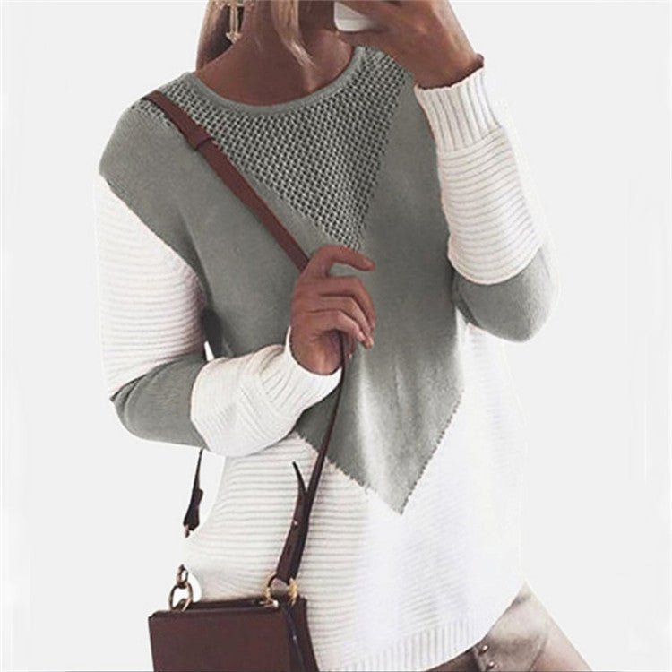 best Paneled sweater sweater loose 0 shop online at M2K Trends for