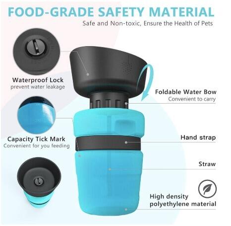 best Pet Outdoor Foldable Bottle Dog Travel Water Bottle Dog Water Dispenser Pet Outdoor Foldable Dog Travel bottle shop online at M2K Trends for Bottle Dog Water Dispenser