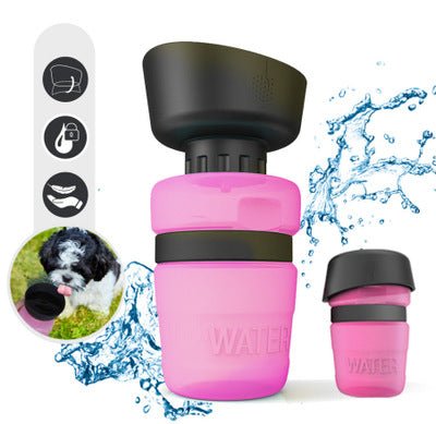 best Pet Outdoor Foldable Bottle Dog Travel Water Bottle Dog Water Dispenser Pet Outdoor Foldable Dog Travel bottle shop online at M2K Trends for Bottle Dog Water Dispenser