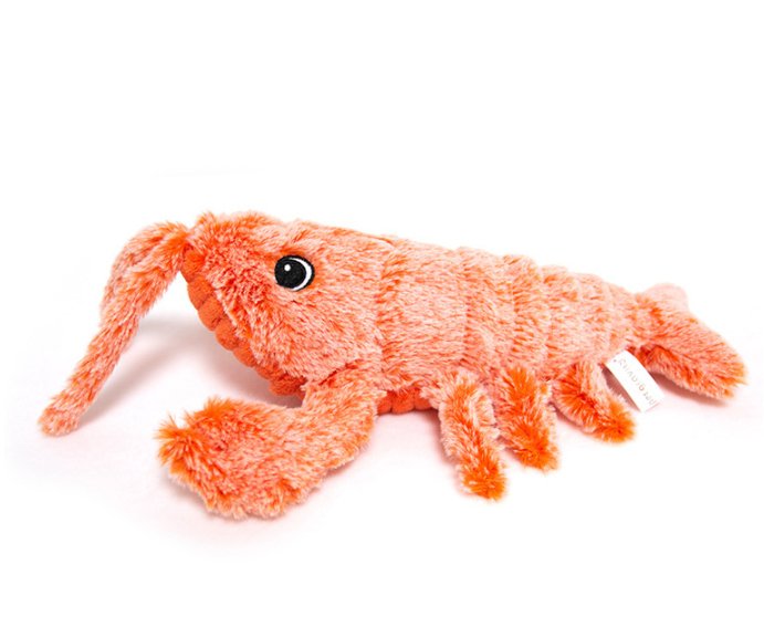 best Pet Toys Electric Jumping Shrimp USB Charging Simulation Lobster Funny Cat Plush Pets Toy Pet Toys Electric Jumping Shrimp shop online at M2K Trends for Pet Toys Electric Jumping Shrimp