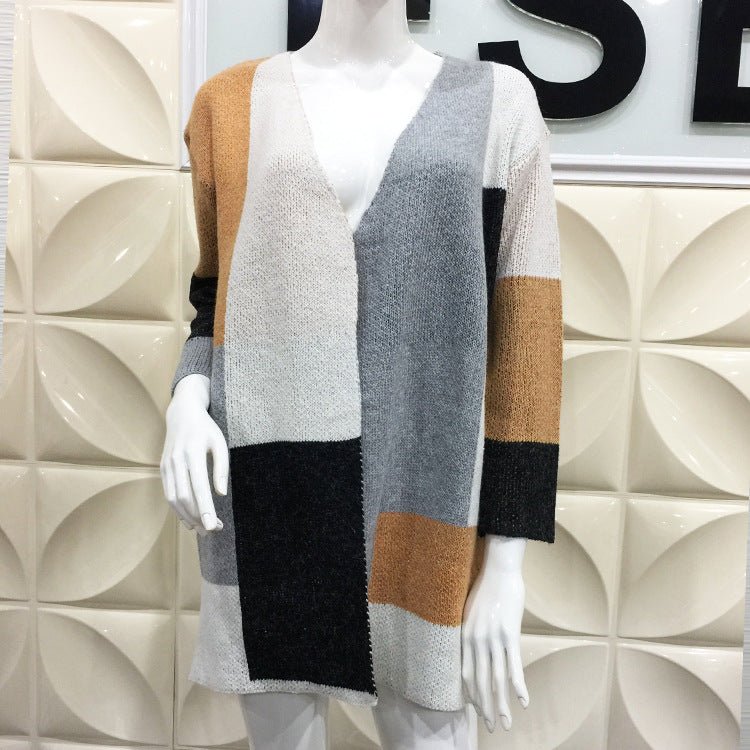 best Plaid sweater ladies knit sweater 0 shop online at M2K Trends for