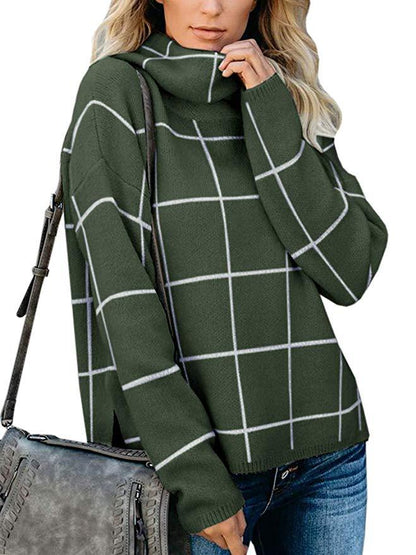 best Plaid sweater pullover plaid sweater 0 shop online at M2K Trends for