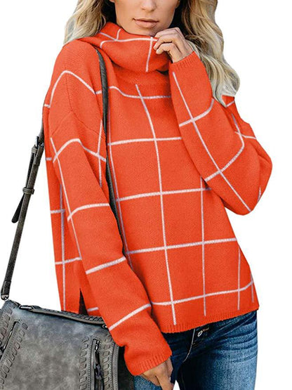 best Plaid sweater pullover plaid sweater 0 shop online at M2K Trends for