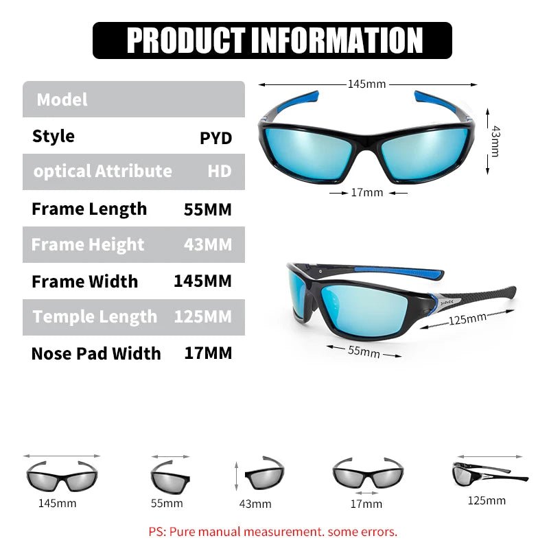 best Polarized Fashion Sunglasses Sport Cycling Glasses Bicycle Eyewear Suitable Frame UV400 Driving Fishing Glasses Women Glasses shop online at M2K Trends for