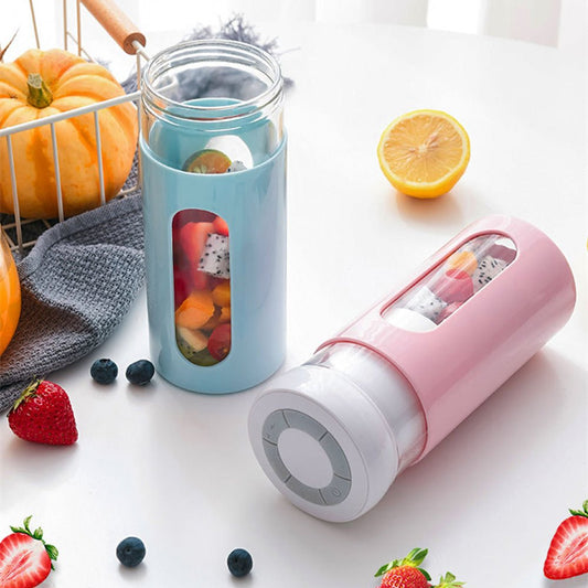 best Portable Blender Electric Fruit Juicer USB Rechargeable Smoothie Blender Mini Fruit Juice Maker Handheld Kitchen Mixer Vegetable Blenders Portable Blender shop online at M2K Trends for Fruit Juicer USB Rechargeable Smoothie Blender