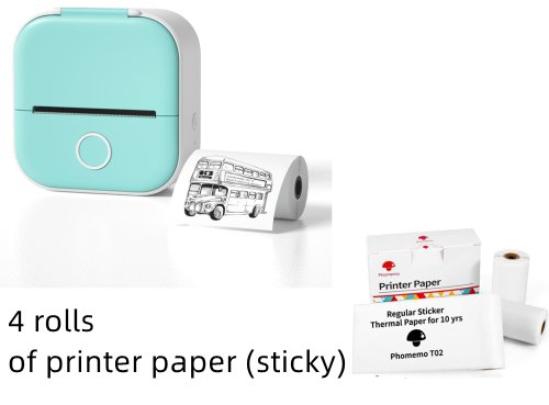 best Portable Mini Thermal Label Printer Home Photo Printer Student Wrong Question Printer Bluetooth Mini Label Printer Price Tag Portable Mini Thermal Label Printer shop online at M2K Trends for Home Photo Printer Student