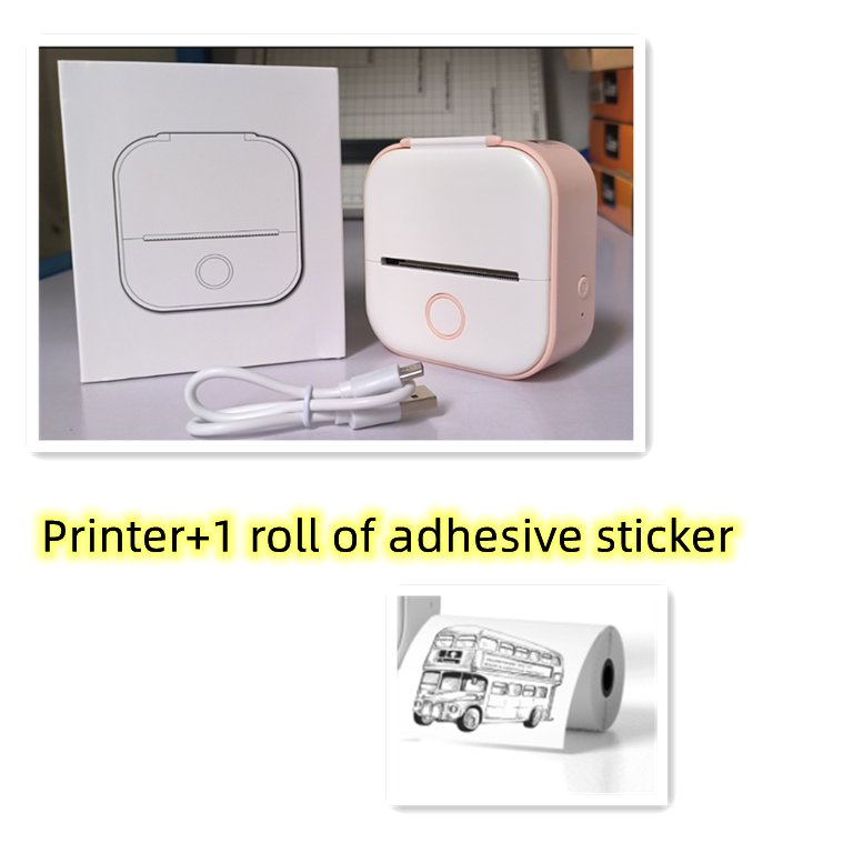 best Portable Mini Thermal Label Printer Home Photo Printer Student Wrong Question Printer Bluetooth Mini Label Printer Price Tag Portable Mini Thermal Label Printer shop online at M2K Trends for Home Photo Printer Student