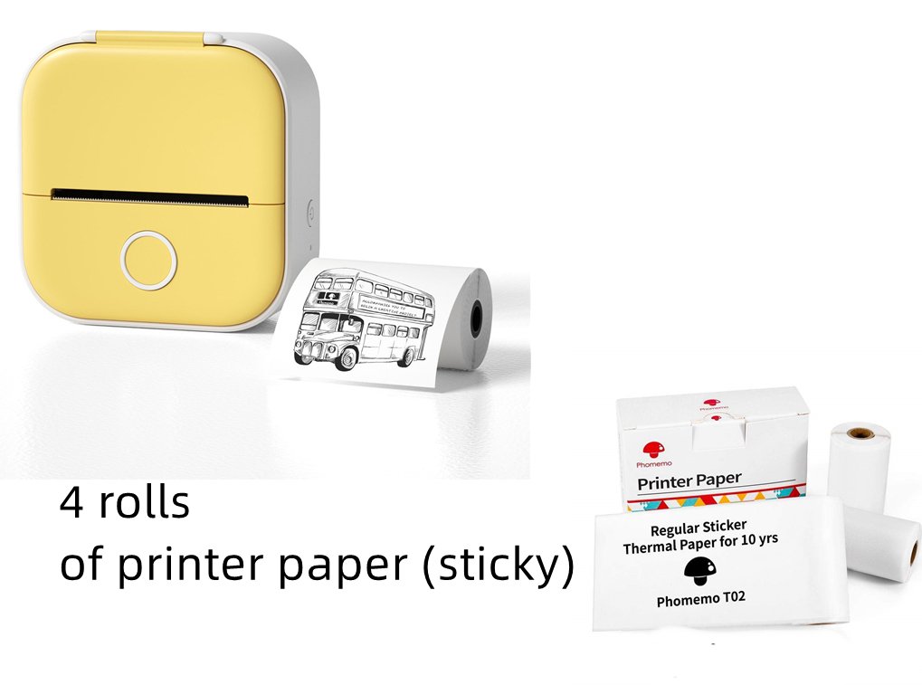 best Portable Mini Thermal Label Printer Home Photo Printer Student Wrong Question Printer Bluetooth Mini Label Printer Price Tag Portable Mini Thermal Label Printer shop online at M2K Trends for Home Photo Printer Student