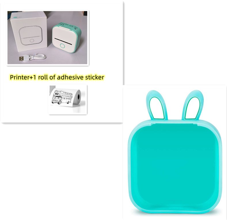 best Portable Mini Thermal Label Printer Home Photo Printer Student Wrong Question Printer Bluetooth Mini Label Printer Price Tag Portable Mini Thermal Label Printer shop online at M2K Trends for Home Photo Printer Student