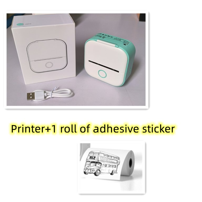 best Portable Mini Thermal Label Printer Home Photo Printer Student Wrong Question Printer Bluetooth Mini Label Printer Price Tag Portable Mini Thermal Label Printer shop online at M2K Trends for Home Photo Printer Student