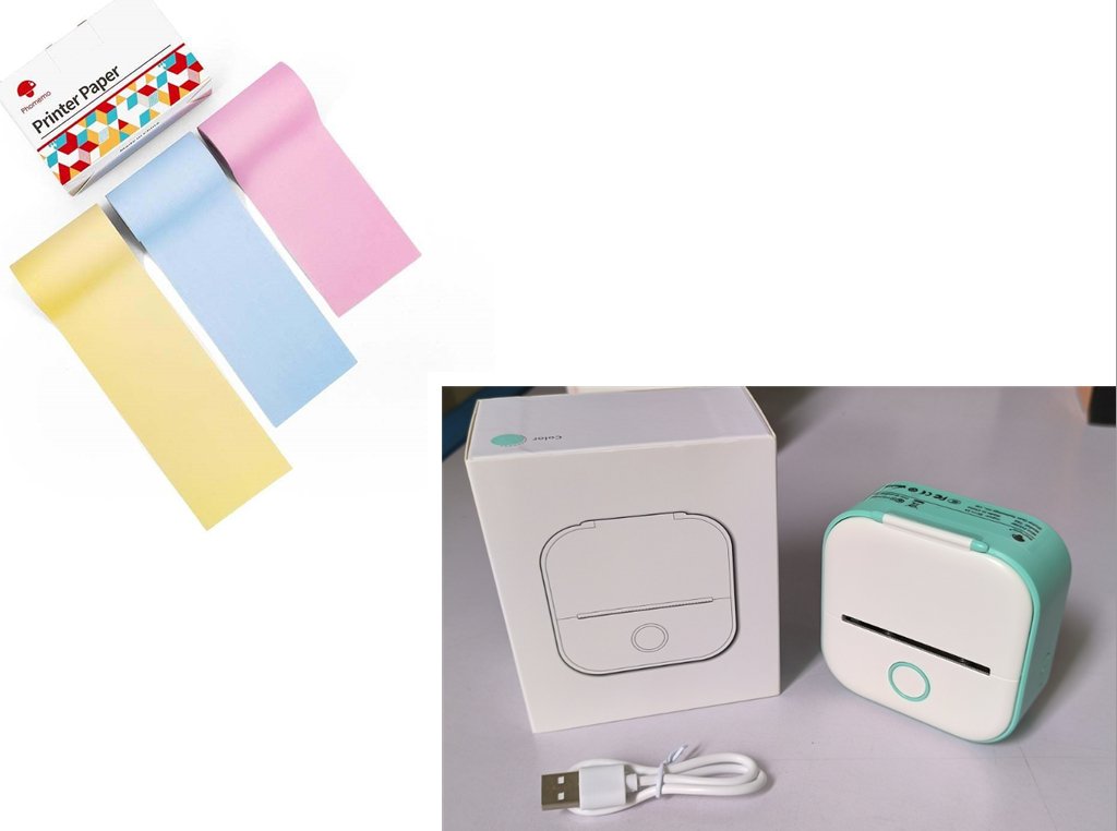best Portable Mini Thermal Label Printer Home Photo Printer Student Wrong Question Printer Bluetooth Mini Label Printer Price Tag Portable Mini Thermal Label Printer shop online at M2K Trends for Home Photo Printer Student