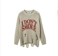 best Printed loose thick warm sweater sweater 0 shop online at M2K Trends for