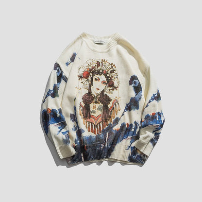 best Printed Trend Sweater Bottoming Sweater 0 shop online at M2K Trends for