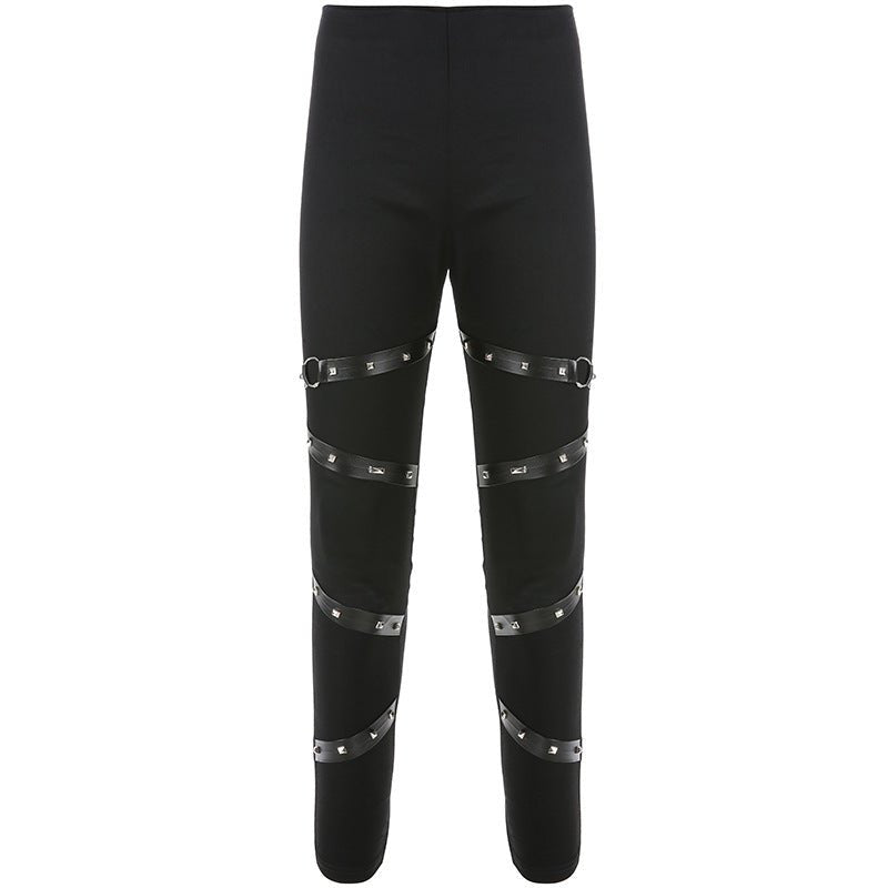 best Push Up Black Gothic Leggings Clothing shop online at M2K Trends for leggings