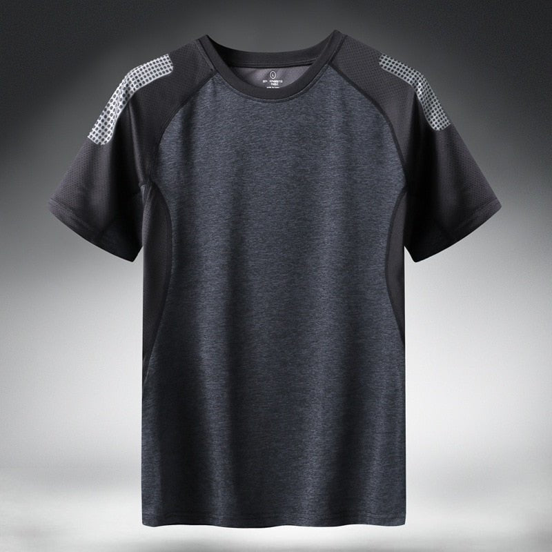 best Quick Dry Sport T Shirt Men'S 2023 Short Sleeves Summer Casual Plus Asian Size 5XL 6XL 7XL Top Tees GYM Tshirt Clothes 0 shop online at M2K Trends for
