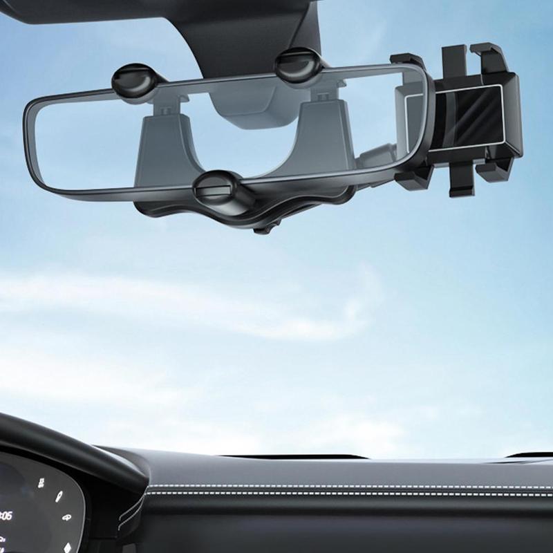 best Rearview Mirror Phone Holder For Car Rotatable And Retractable Car Phone Holder Multifunctional 360 Rear View Mirror Phone Holder Suitable For All Mobile Phones And All Car Rearview Mirror Phone Holder shop online at M2K Trends for Motor Vehicle Interior Fittings