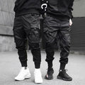 best Ribbons Harem Joggers Men Cargo Pants Streetwear 2022 Hip Hop Casual Pockets Track Pants Male Harajuku Fashion Trousers 0 shop online at M2K Trends for mens pants