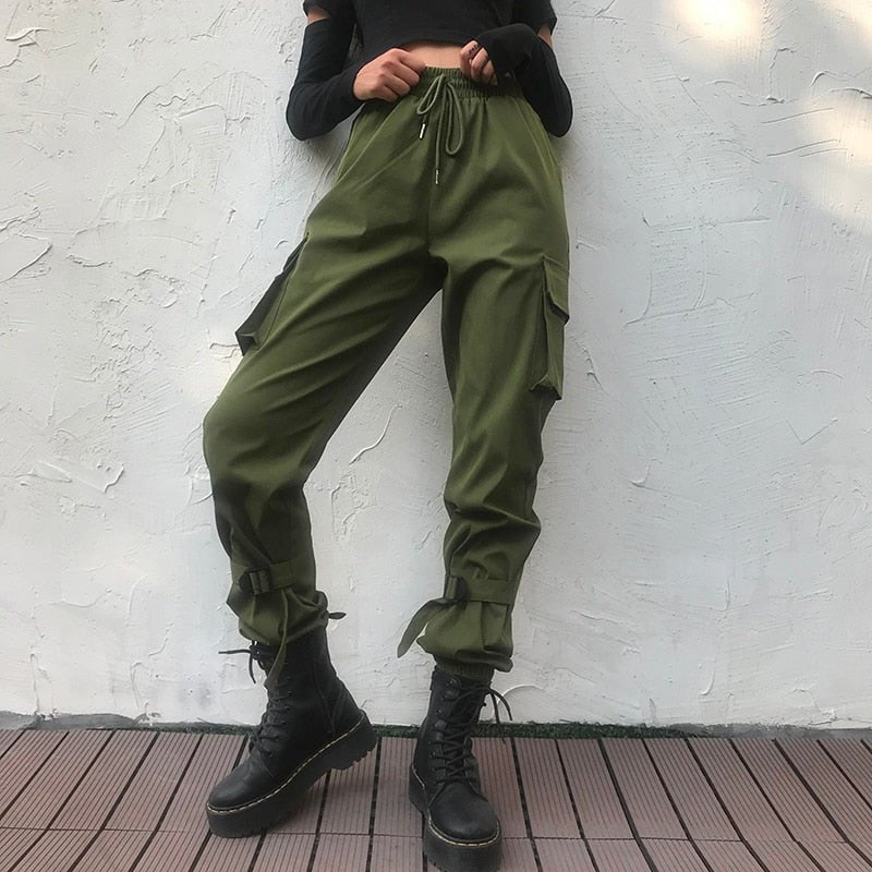 best Rockmore Cargo Pants Women Wide Leg Sweat Pants Oversized Vintage Army Green Trousers Streetwear Sweatpants Joggers Women Casual Cargo Pants shop online at M2K Trends for Rockmore Cargo Pants Women Wide Leg Sweat Pants Oversized Vintage Army Green Trousers Streetwear Sweatpants Joggers
