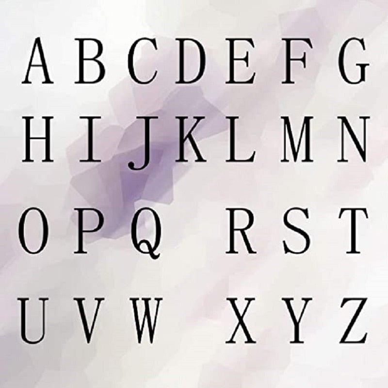 best Rose gold Color Stainless Steel Heart Bracelet Bangle With Letter Fashion Initial Alphabet Charms Bracelets For Women Jewelry & Watches shop online at M2K Trends for Fashion Jewelry