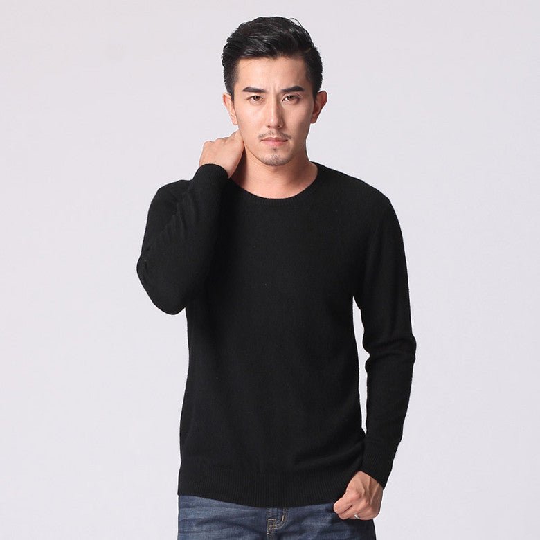 best Round neck sweater sweater loose cashmere sweater 0 shop online at M2K Trends for