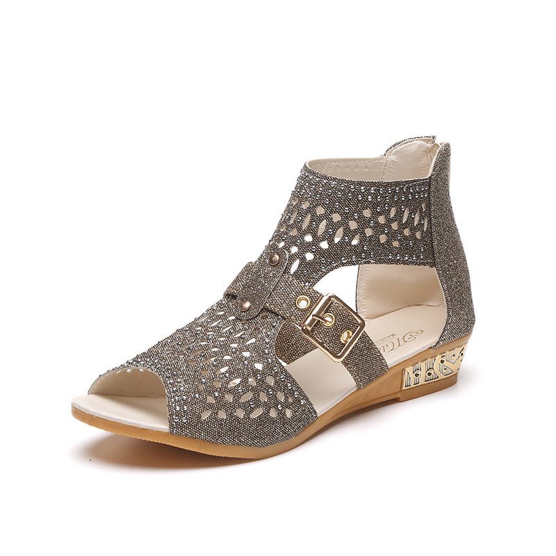 best Sandals Rivet Flat Sandals Women's Shoes sandals shop online at M2K Trends for #CanadaApparel #CanadianDesign